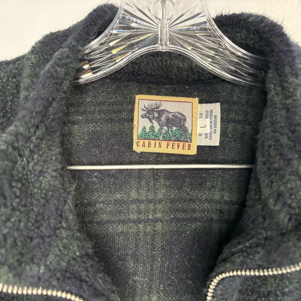 Vintage zip front